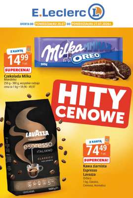Leclerc - gazetka promocyjna Hity cenowe od czwartku 23.07 do poniedziałku 27.07