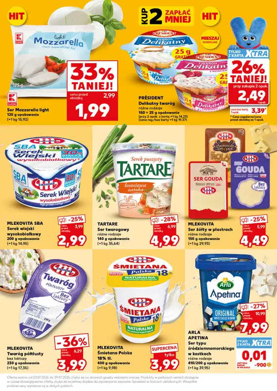 Kaufland - gazetka promocyjna Oferta Kaufland - SUPER SOBOTA od soboty 25.07 do soboty 25.07 - strona 19