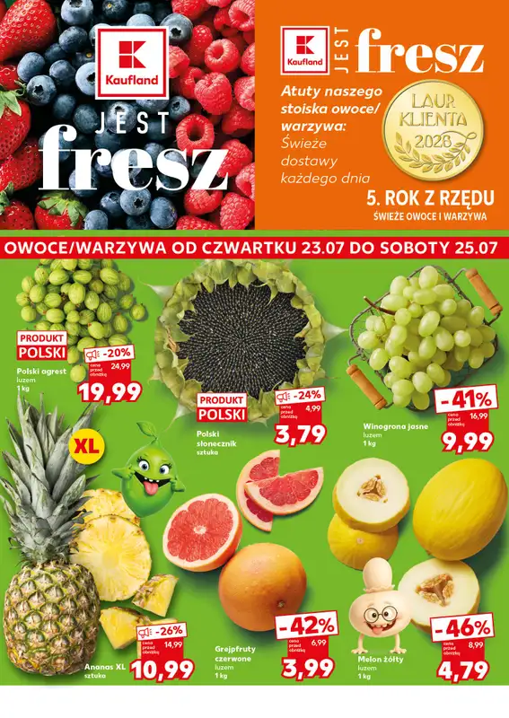 Kaufland - gazetka promocyjna Oferta Kaufland - SUPER SOBOTA od soboty 25.07 do soboty 25.07 - strona 6