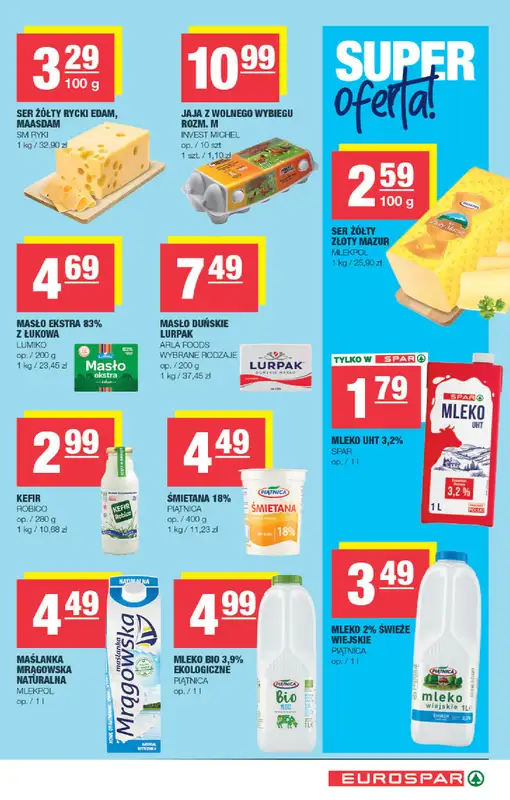 SPAR - gazetka promocyjna Gazetka Eurospar od środy 29.07 do niedzieli 09.08 - strona 5