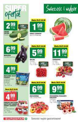 SPAR - gazetka promocyjna Gazetka Eurospar od środy 29.07 do niedzieli 09.08 - strona 2