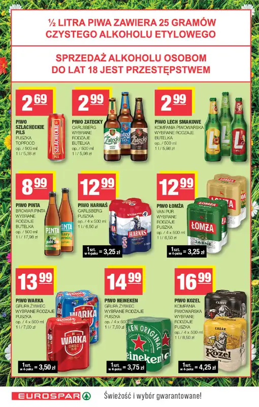 SPAR - gazetka promocyjna Gazetka Eurospar od środy 29.07 do niedzieli 09.08 - strona 12