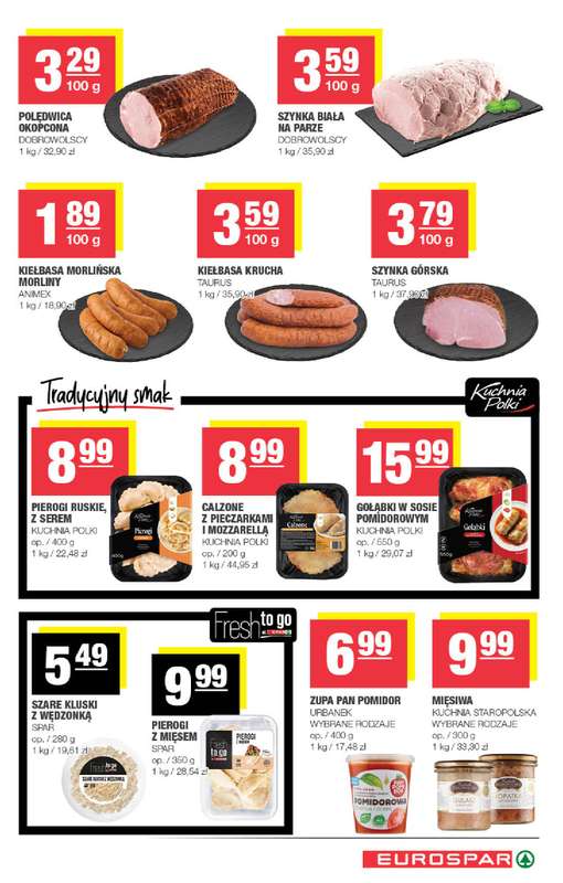SPAR - gazetka promocyjna Gazetka Eurospar od środy 29.07 do niedzieli 09.08 - strona 7