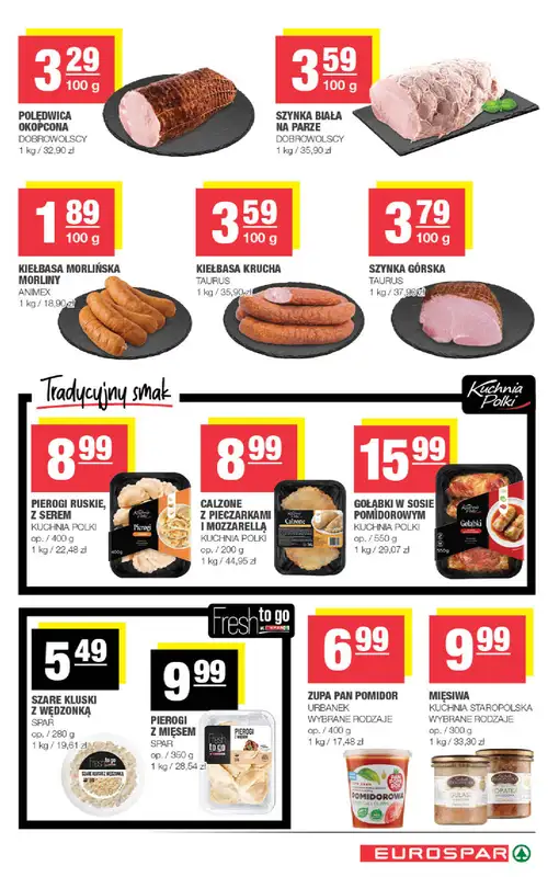 SPAR - gazetka promocyjna Gazetka Eurospar od środy 29.07 do niedzieli 09.08 - strona 7