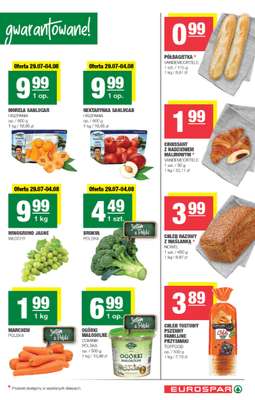 SPAR - gazetka promocyjna Gazetka Eurospar od środy 29.07 do niedzieli 09.08 - strona 3