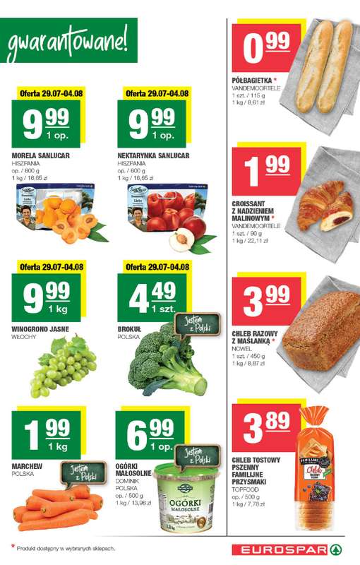 SPAR - gazetka promocyjna Gazetka Eurospar od środy 29.07 do niedzieli 09.08 - strona 3