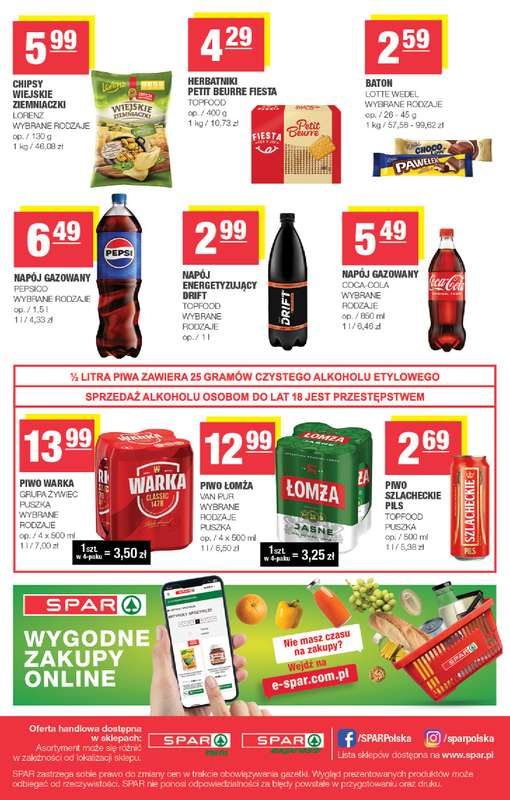 SPAR - gazetka promocyjna Gazetka Spar Mini od środy 29.07 do niedzieli 09.08 - strona 4