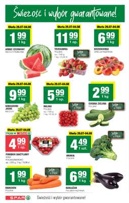 SPAR - gazetka promocyjna Gazetka Spar od środy 29.07 do niedzieli 09.08 - strona 2