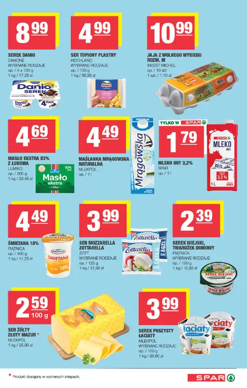 SPAR - gazetka promocyjna Gazetka Spar od środy 29.07 do niedzieli 09.08 - strona 3
