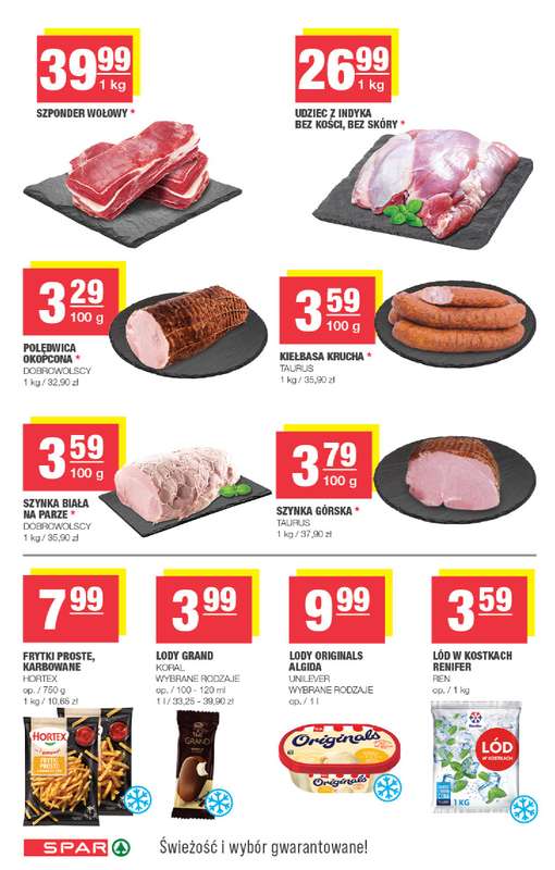 SPAR - gazetka promocyjna Gazetka Spar od środy 29.07 do niedzieli 09.08 - strona 4