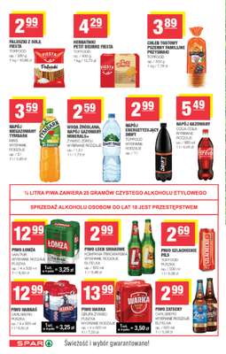 SPAR - gazetka promocyjna Gazetka Spar od środy 29.07 do niedzieli 09.08 - strona 6