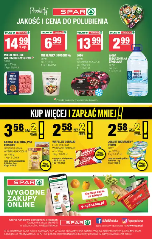 SPAR - gazetka promocyjna Gazetka Spar od środy 29.07 do niedzieli 09.08 - strona 8