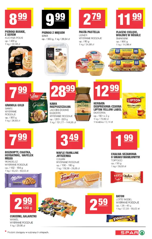 SPAR - gazetka promocyjna Gazetka Spar od środy 29.07 do niedzieli 09.08 - strona 5
