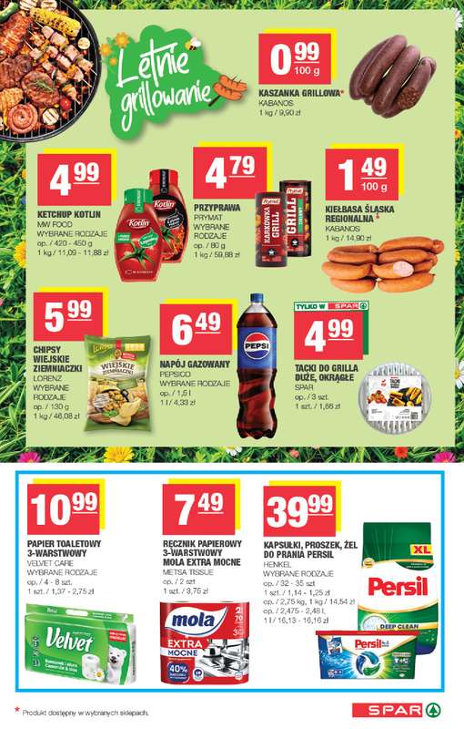 SPAR - gazetka promocyjna Gazetka Spar od środy 29.07 do niedzieli 09.08 - strona 7