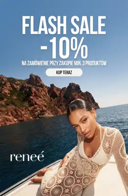 Renee - gazetka promocyjna -10% przy zakupie min. 3 produktów od czwartku 23.07 do soboty 25.07