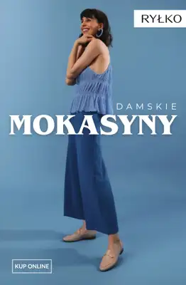 Ryłko - gazetka promocyjna SALE - mokasyny damskie od czwartku 23.07 