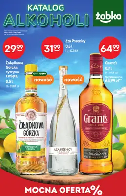 Żabka - gazetka promocyjna Katalog alkoholi od czwartku 23.07 do wtorku 04.08