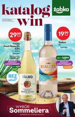 Żabka - gazetka promocyjna Katalog win od czwartku 23.07 do wtorku 04.08