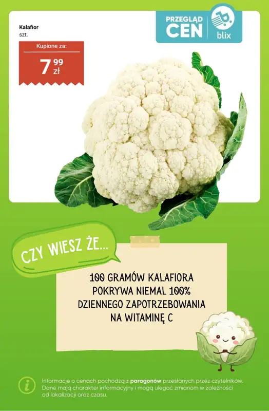 Dino - gazetka promocyjna Owoce i warzywa - przegląd cen i ciekawostki od poniedziałku 27.07 do niedzieli 02.08 - strona 8