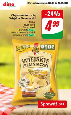 Dino - gazetka promocyjna Nawet do -50% taniej od piątku 24.07 do wtorku 28.07 - strona 8