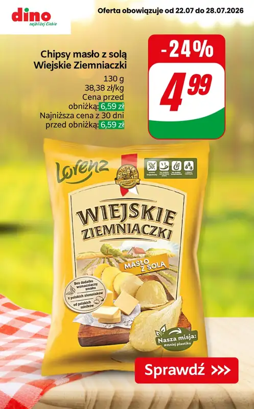 Dino - gazetka promocyjna Nawet do -50% taniej od piątku 24.07 do wtorku 28.07 - strona 8