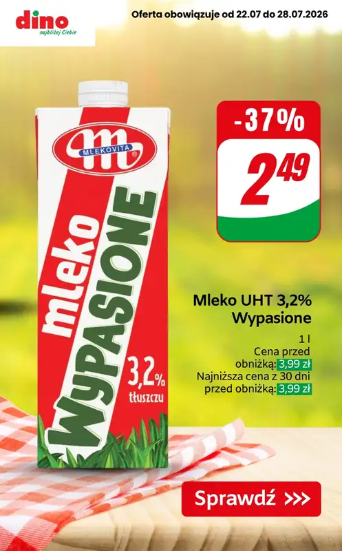 Dino - gazetka promocyjna Nawet do -50% taniej od piątku 24.07 do wtorku 28.07 - strona 2
