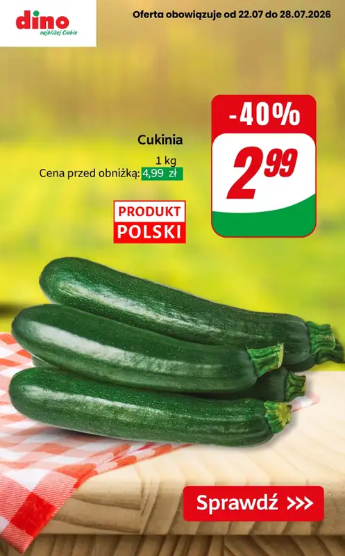 Dino - gazetka promocyjna Nawet do -50% taniej od piątku 24.07 do wtorku 28.07 - strona 10