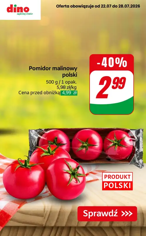 Dino - gazetka promocyjna Nawet do -50% taniej od piątku 24.07 do wtorku 28.07 - strona 5