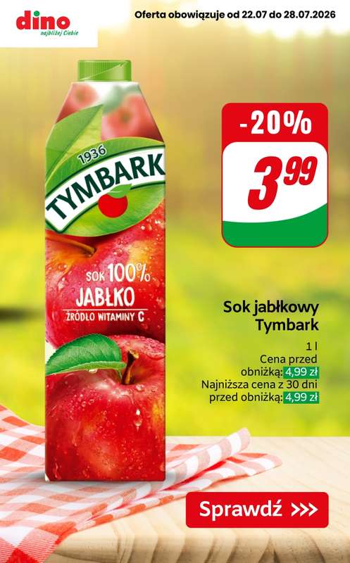 Dino - gazetka promocyjna Nawet do -50% taniej od piątku 24.07 do wtorku 28.07 - strona 4