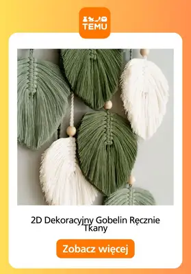 Temu - gazetka promocyjna Dekoracje wnętrz od piątku 24.07  - strona 3