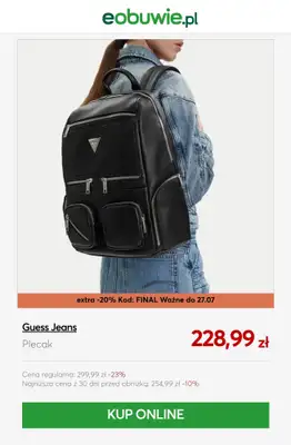 eobuwie.pl - gazetka promocyjna SALE: plecaki od czwartku 23.07 do poniedziałku 27.07 - strona 3