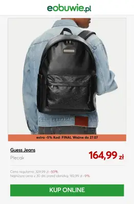 eobuwie.pl - gazetka promocyjna SALE: plecaki od czwartku 23.07 do poniedziałku 27.07 - strona 2