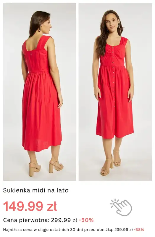 Monnari - gazetka promocyjna Sukienki od -50% od czwartku 23.07  - strona 9