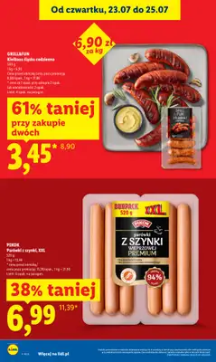 Lidl - gazetka promocyjna Oferta od czwartku od czwartku 23.07 do soboty 25.07 - strona 16