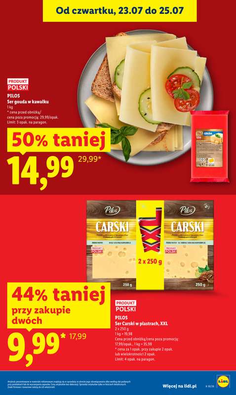 Lidl - gazetka promocyjna Oferta od czwartku od czwartku 23.07 do soboty 25.07 - strona 19