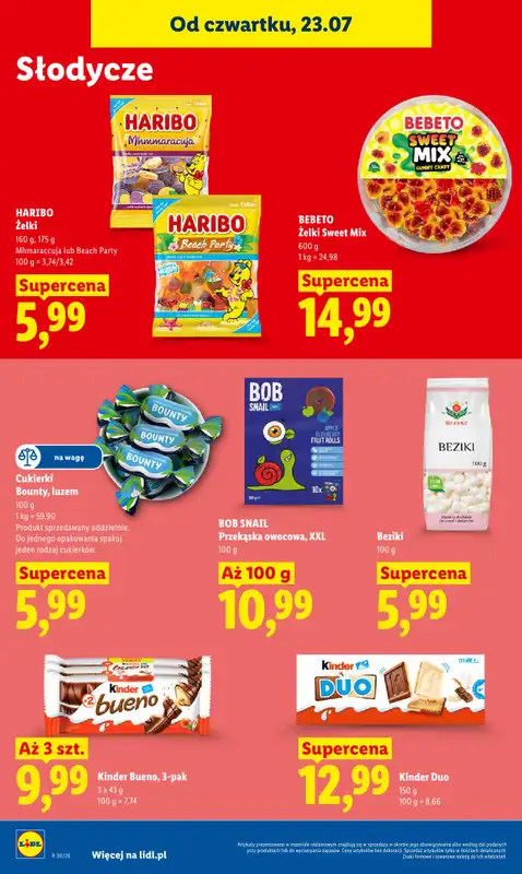 Lidl - gazetka promocyjna Oferta od czwartku od czwartku 23.07 do soboty 25.07 - strona 86