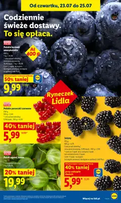 Lidl - gazetka promocyjna Oferta od czwartku od czwartku 23.07 do soboty 25.07 - strona 53