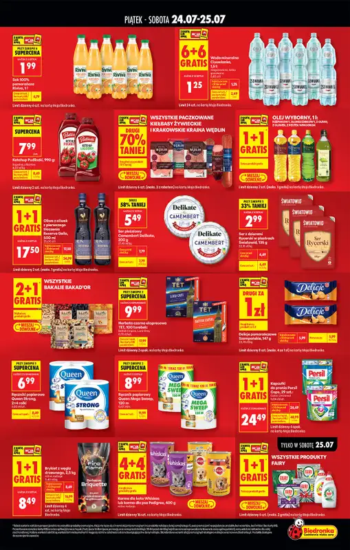 Biedronka - gazetka promocyjna Tani Weekend od czwartku 23.07 do soboty 25.07 - strona 2