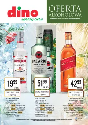 Dino - gazetka promocyjna Oferta alkoholowa od piątku 24.07 do soboty 25.07