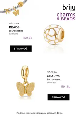 Briju - gazetka promocyjna Promocja Charms & Beads od piątku 24.07 do poniedziałku 10.08 - strona 12