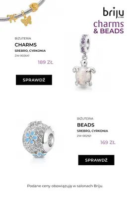 Briju - gazetka promocyjna Promocja Charms & Beads od piątku 24.07 do poniedziałku 10.08 - strona 14