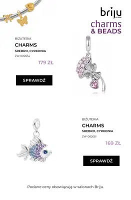 Briju - gazetka promocyjna Promocja Charms & Beads od piątku 24.07 do poniedziałku 10.08 - strona 13