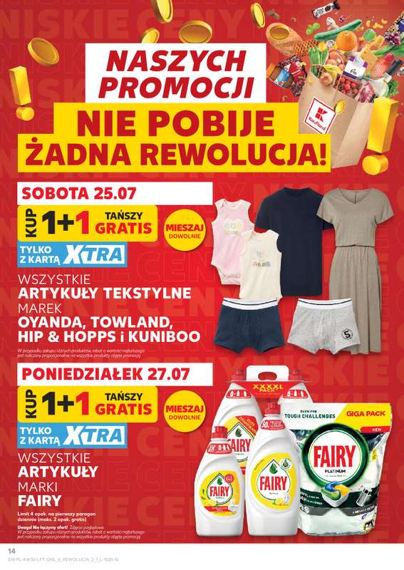 Kaufland - gazetka promocyjna Gazetka Tygodnia od czwartku 23.07 do środy 29.07 - strona 14