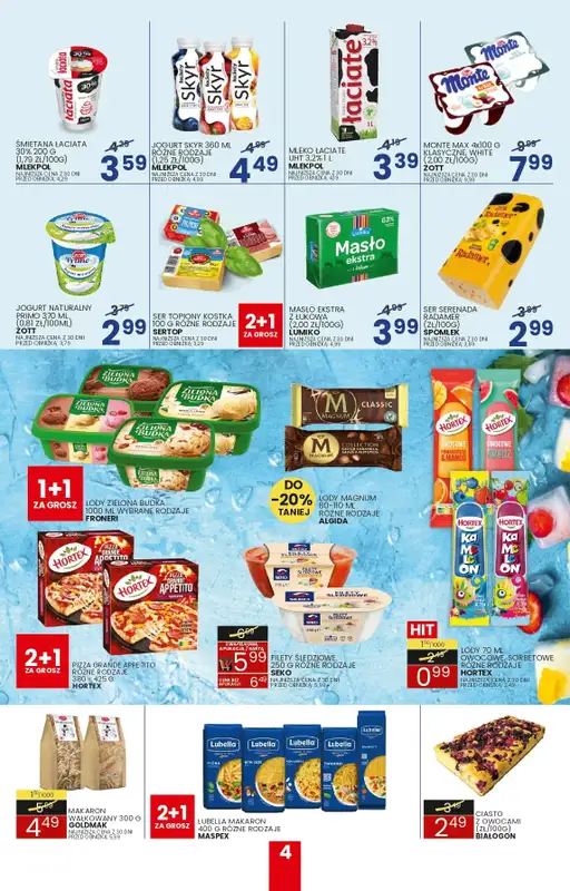 Wafelek - gazetka promocyjna Gazetka od poniedziałku 27.07 do soboty 08.08 - strona 4
