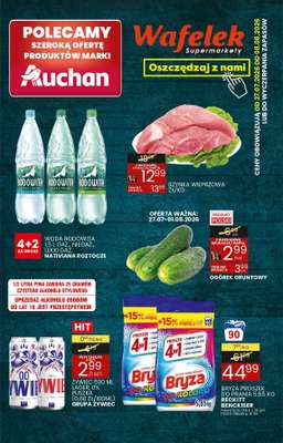 Wafelek - gazetka promocyjna Gazetka od poniedziałku 27.07 do soboty 08.08