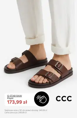 CCC - gazetka promocyjna Ostatnio przecenione - obuwie męskie od niedzieli 26.07  - strona 2