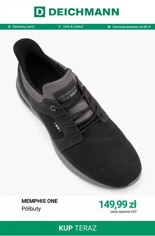 Deichmann - gazetka promocyjna Bestsellery męskie od soboty 25.07  - strona 6