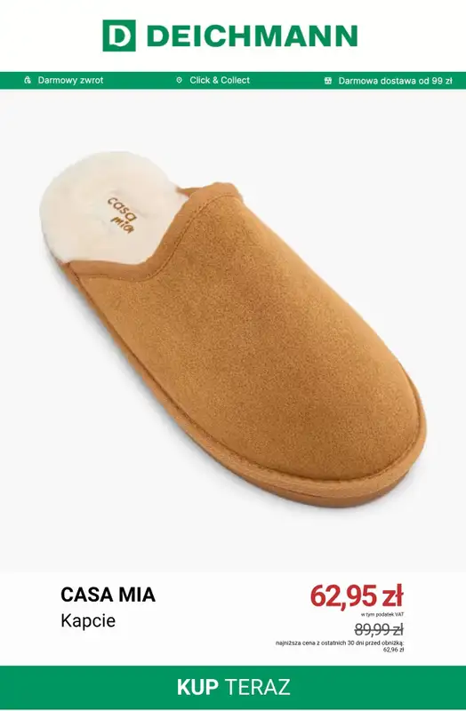 Deichmann - gazetka promocyjna Bestsellery męskie od soboty 25.07  - strona 9
