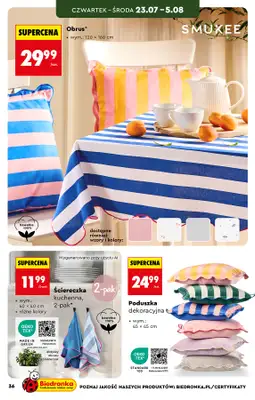 Biedronka - gazetka promocyjna Hity i inspiracje, od 20.07 od poniedziałku 20.07 do środy 05.08 - strona 40