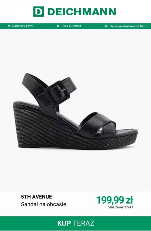 Deichmann - gazetka promocyjna Bestsellery damskie od niedzieli 26.07  - strona 7